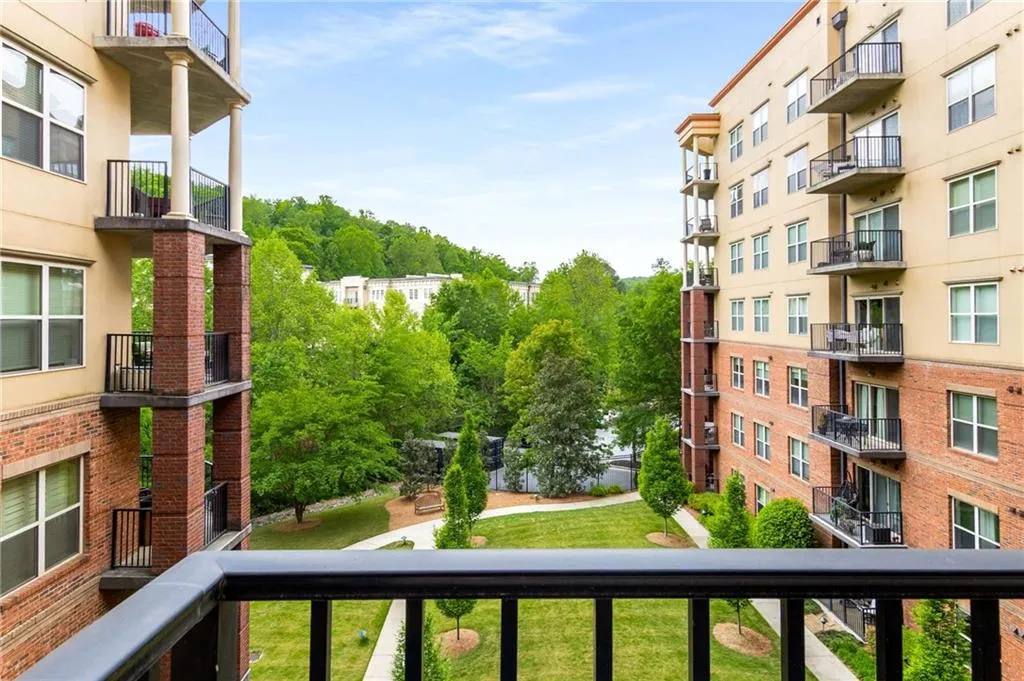 Beautiful wooded views