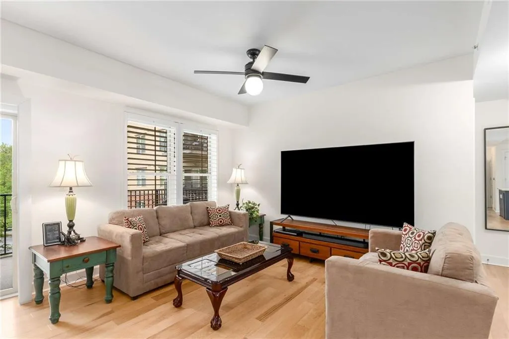 Notice the plantation shutters?  They are on every window and included in the sale.