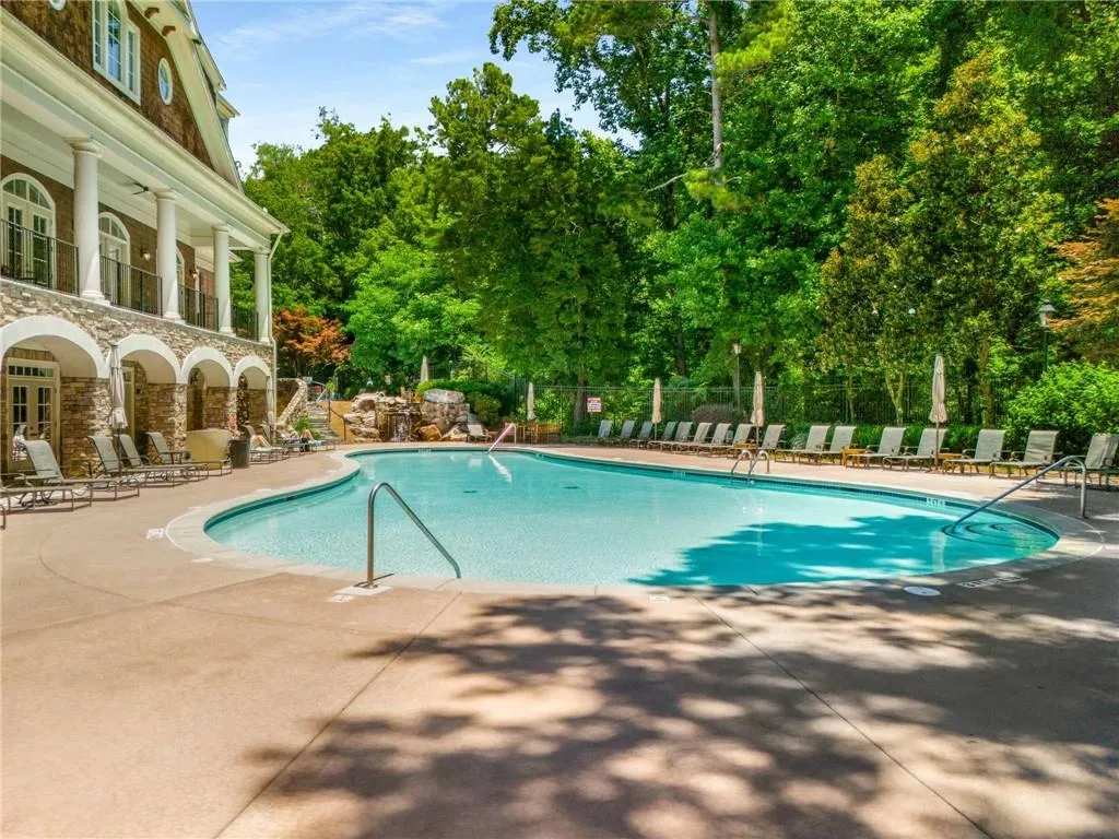 One of 2 pools on the property you will always find a friend to chat with during the hot months.  Always clean and maintained.
