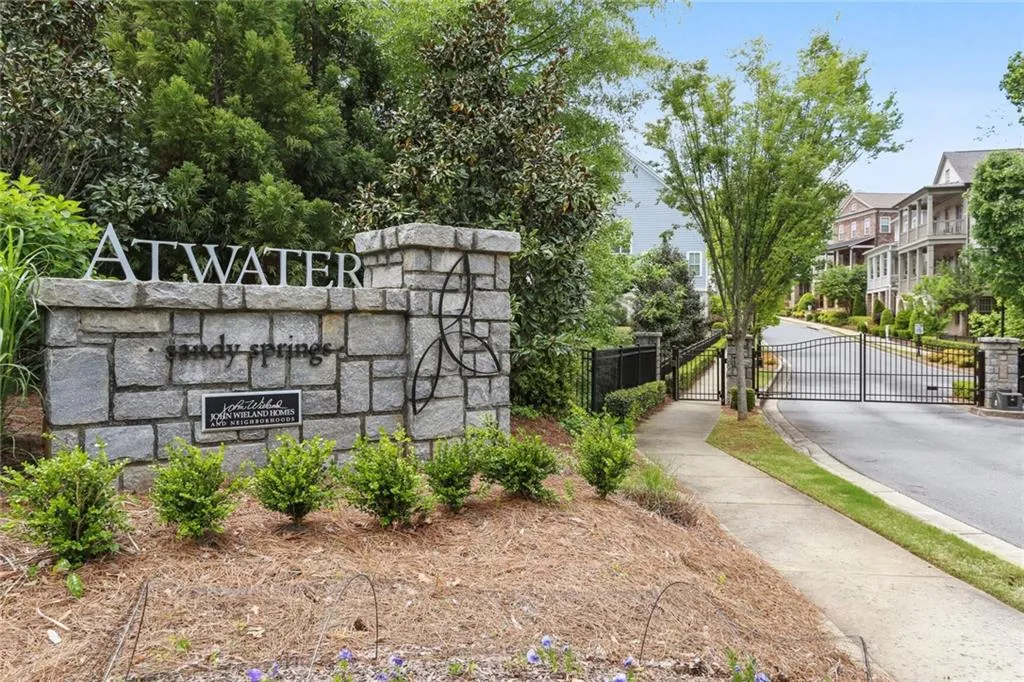 Sought after gated community in the heart of Sandy springs
