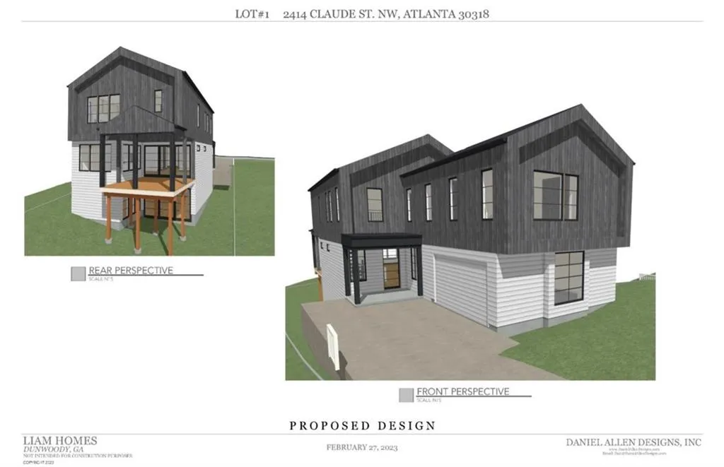 2422 Claude Street, Atlanta, Georgia 30318, 0 ,Land,For Sale,2422 Claude Street,7752384