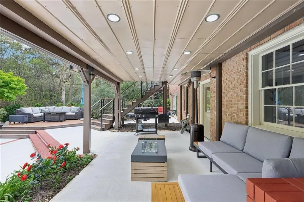 beautiful outdoor patio