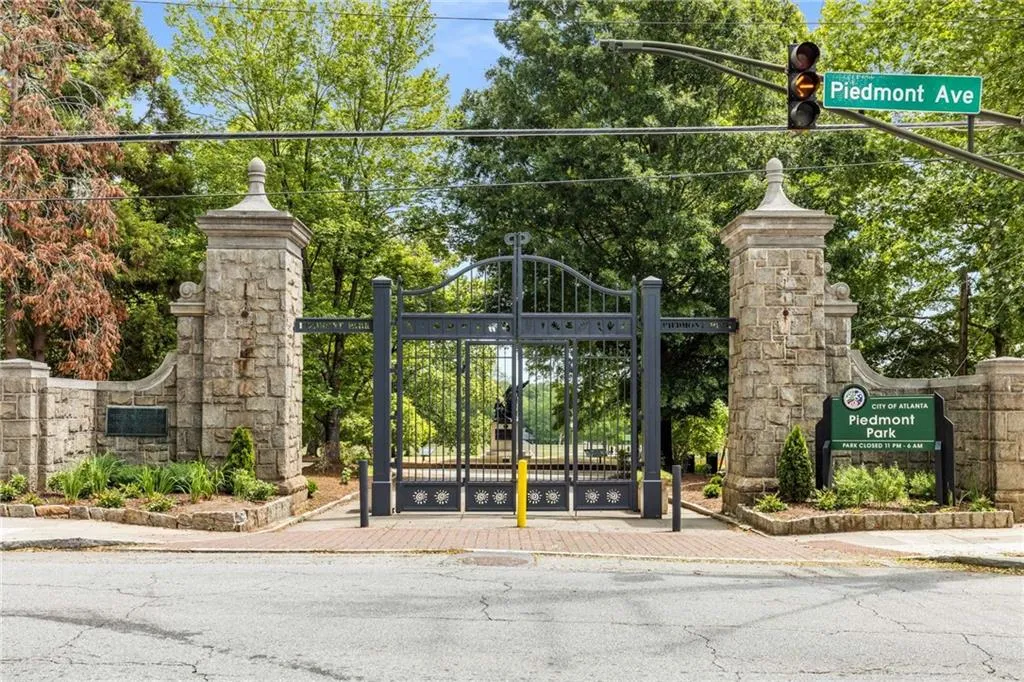View of gate
