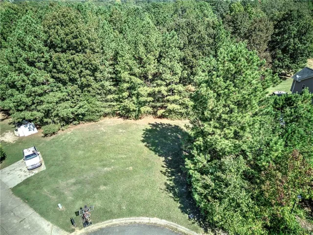 Aerial overview of property's location