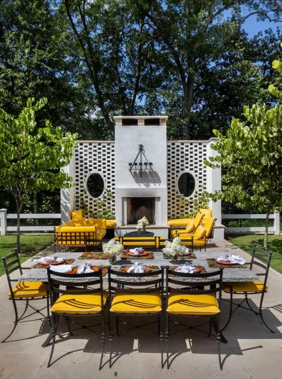Outdoor Fireplace
