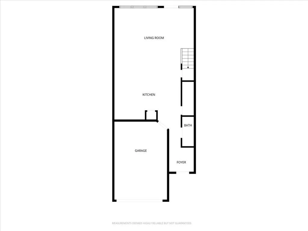 View of home floor plan
