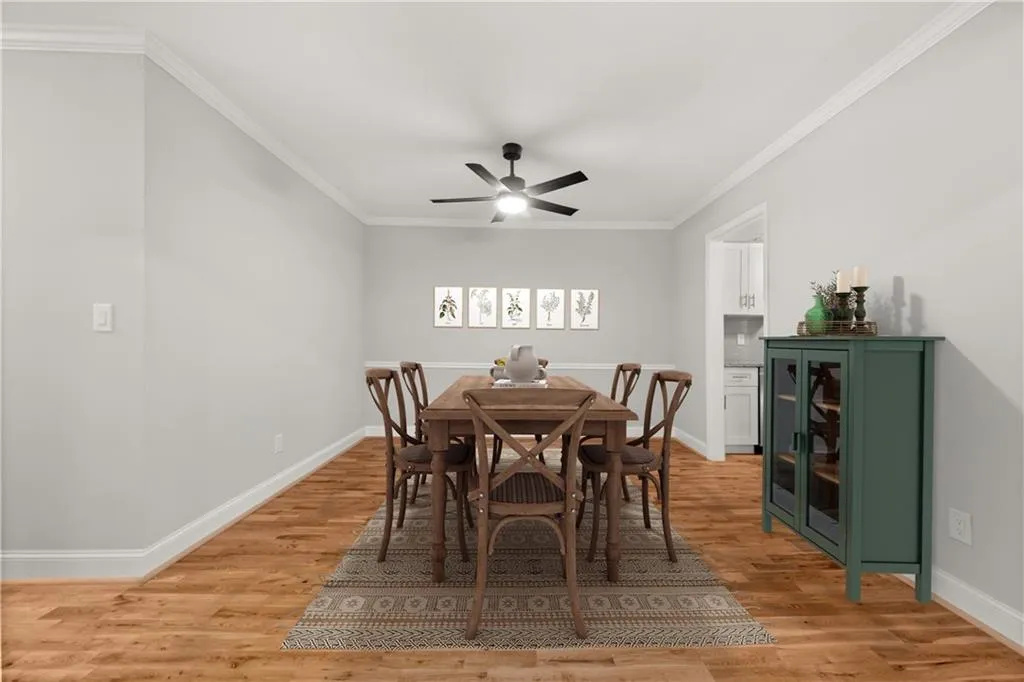 This room is virtually staged