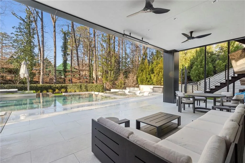 Covered patios on both levels.