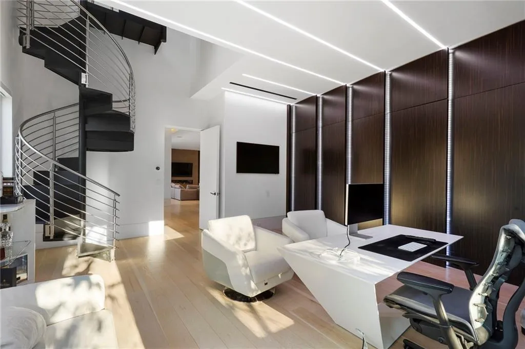 Flex space. Either office or bedroom/bath on the main level.