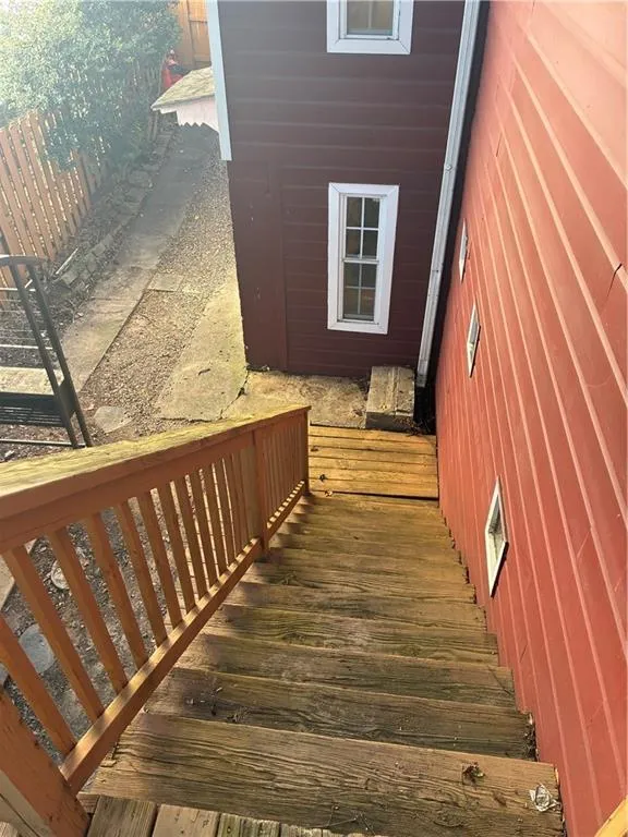 View of staircase