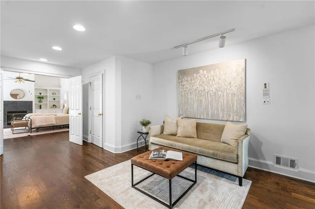 Great space for the primary bedroom’s private sitting area or perfect space for office, peloton or large space for bathroom/coset customized opportunity down the road