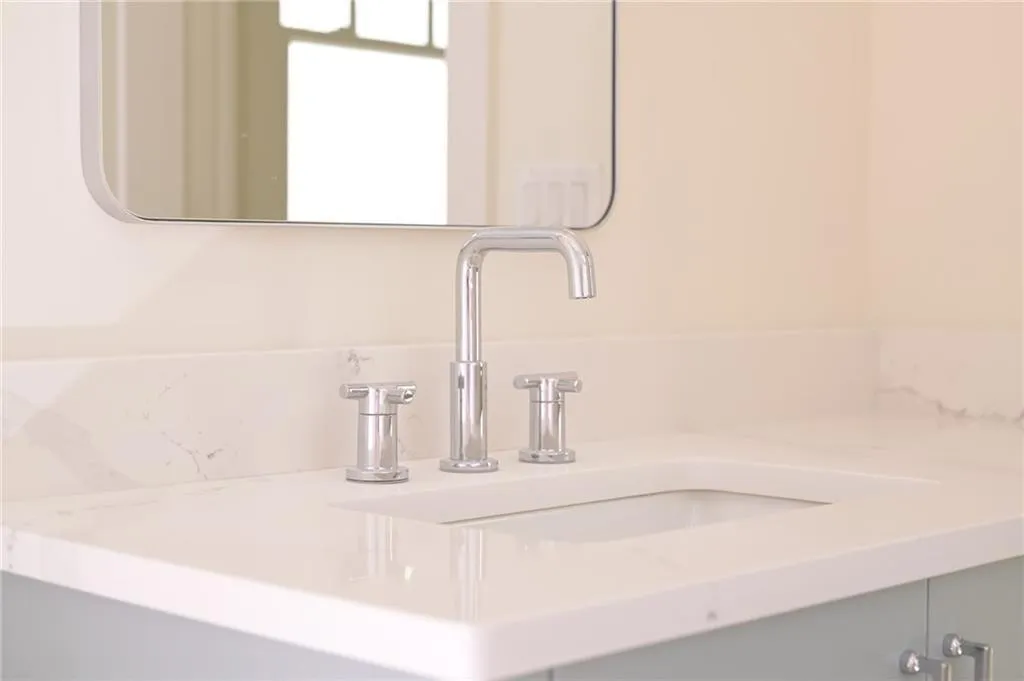 Interior details with vanity