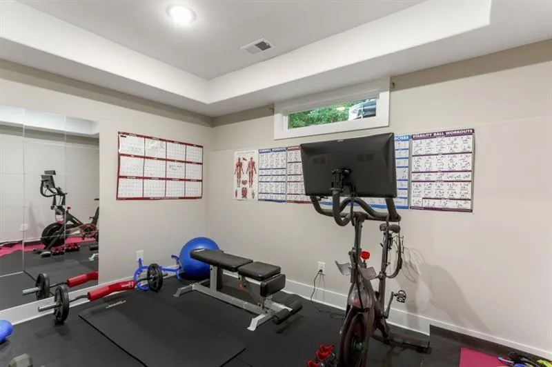 View of exercise room