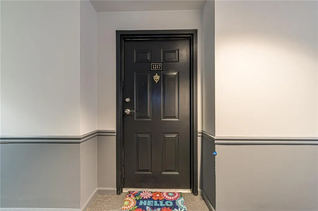 Entrance to property