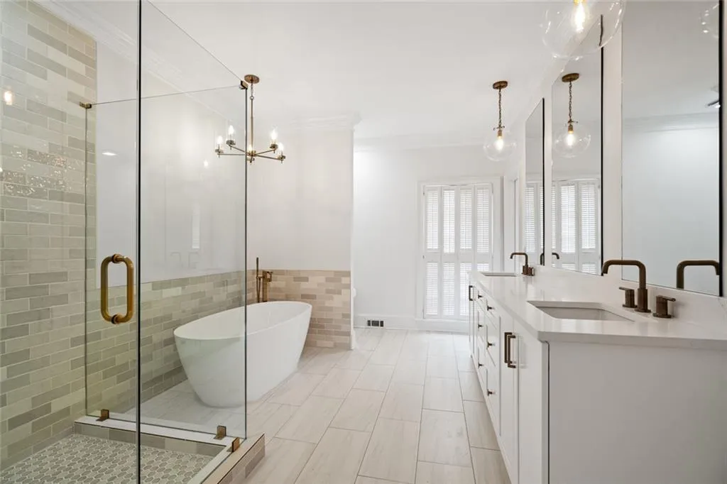 Completely renovated Primary Bathroom