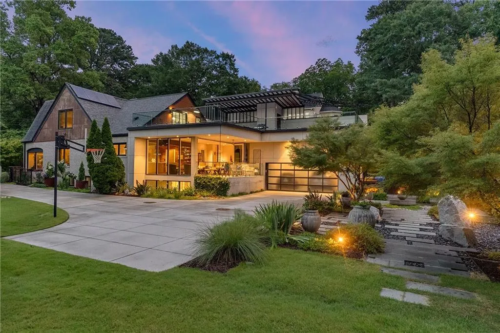 Side view of home