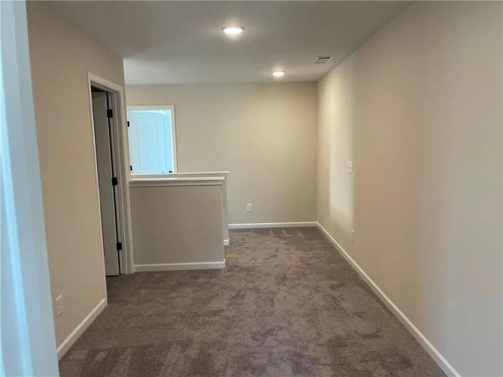The Loft on the 2nd floor is perfect for an office, or kids play area.