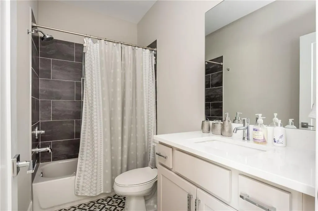 1st secondary bath