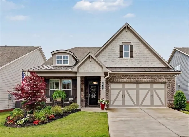 Welcome Home to this beautiful craftsman's style home located in the Active Adult community of Hickory Bluffs