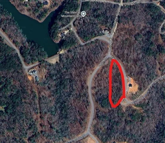 These are not exact property lines.