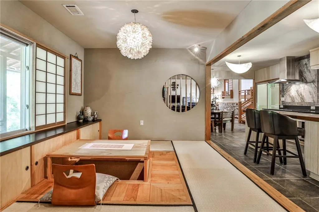 1 of 2 dining areas