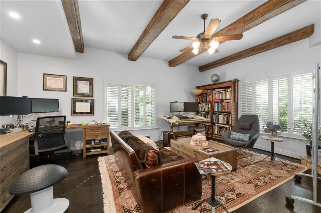 Terrace level office or bedroom Terrace level office or bedroom