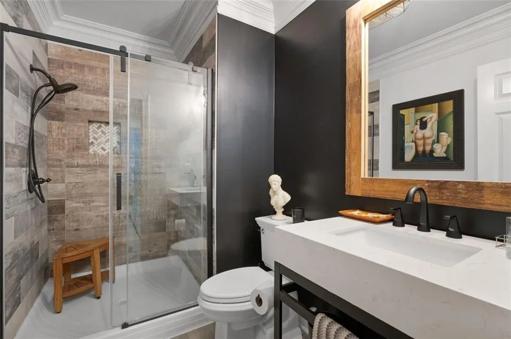 Terrace level bathroom Terrace level bathroom