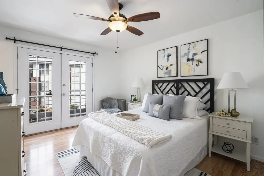 Primary Suite With Private Ensuite Bathroom & Access To A Private Balcony