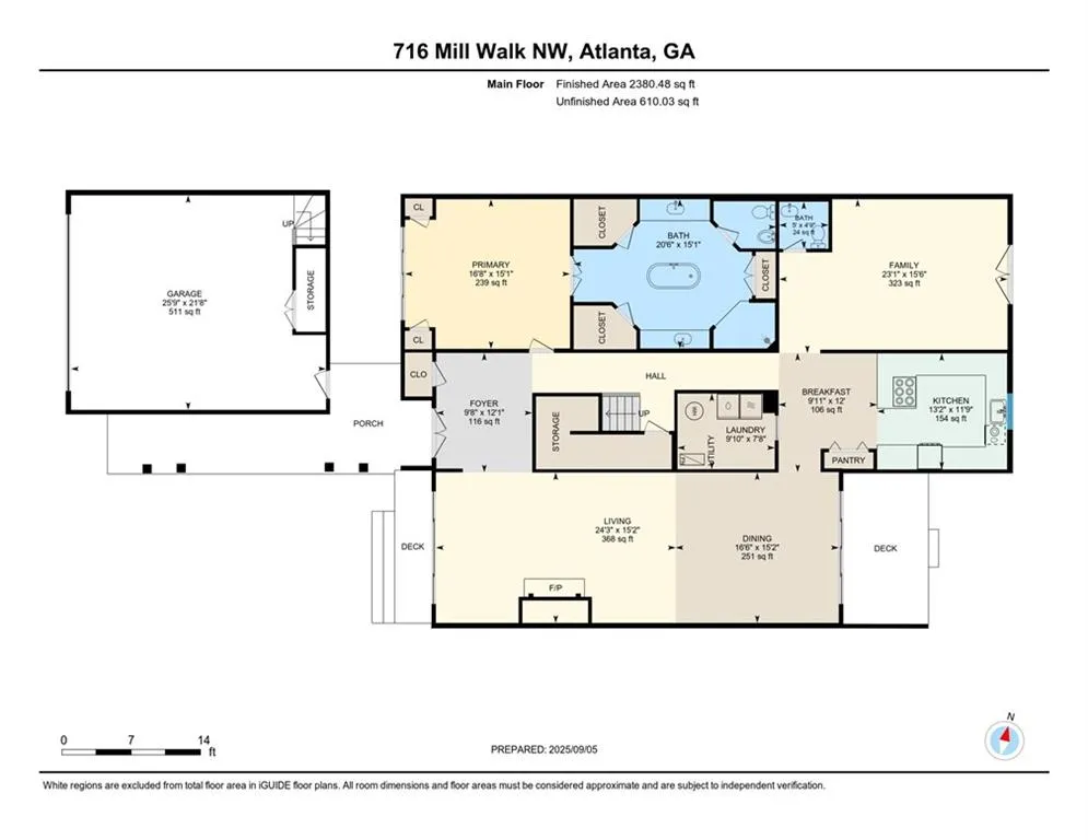 716 Mill Walk, Atlanta, Georgia 30327, 3 Bedrooms Bedrooms, ,3 BathroomsBathrooms,Residential,For Sale,716 Mill Walk,7649675