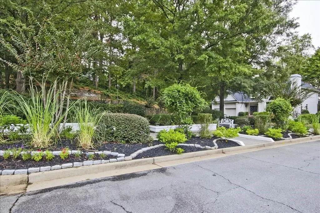 Surrounding community featuring view of scattered trees