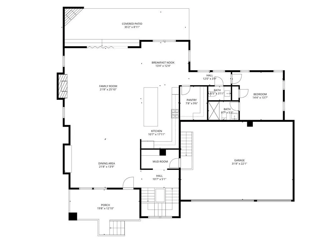 View of floor plan / room layout