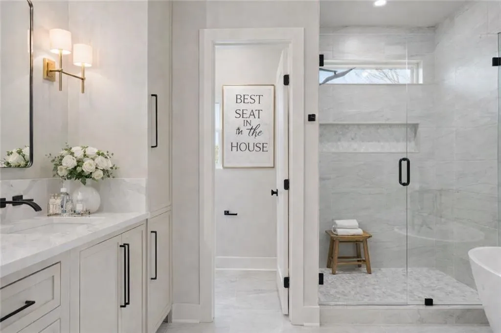 Virtually stagedJunior suiteVanity sink, private water closet, walk in shower