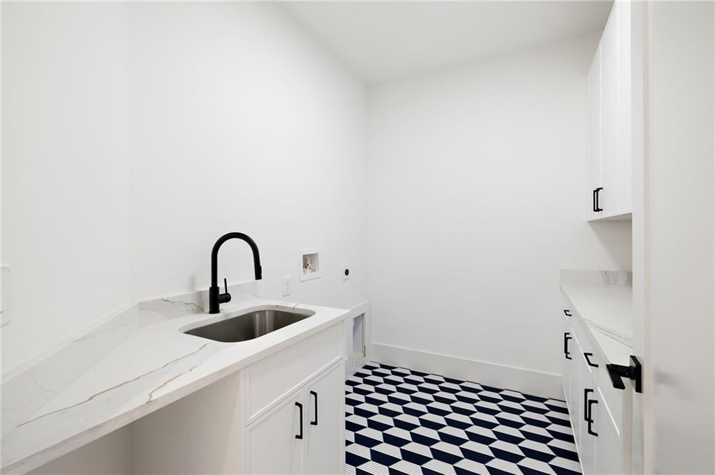 Laundry room.