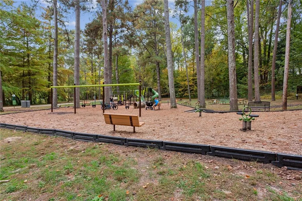 View of community playground