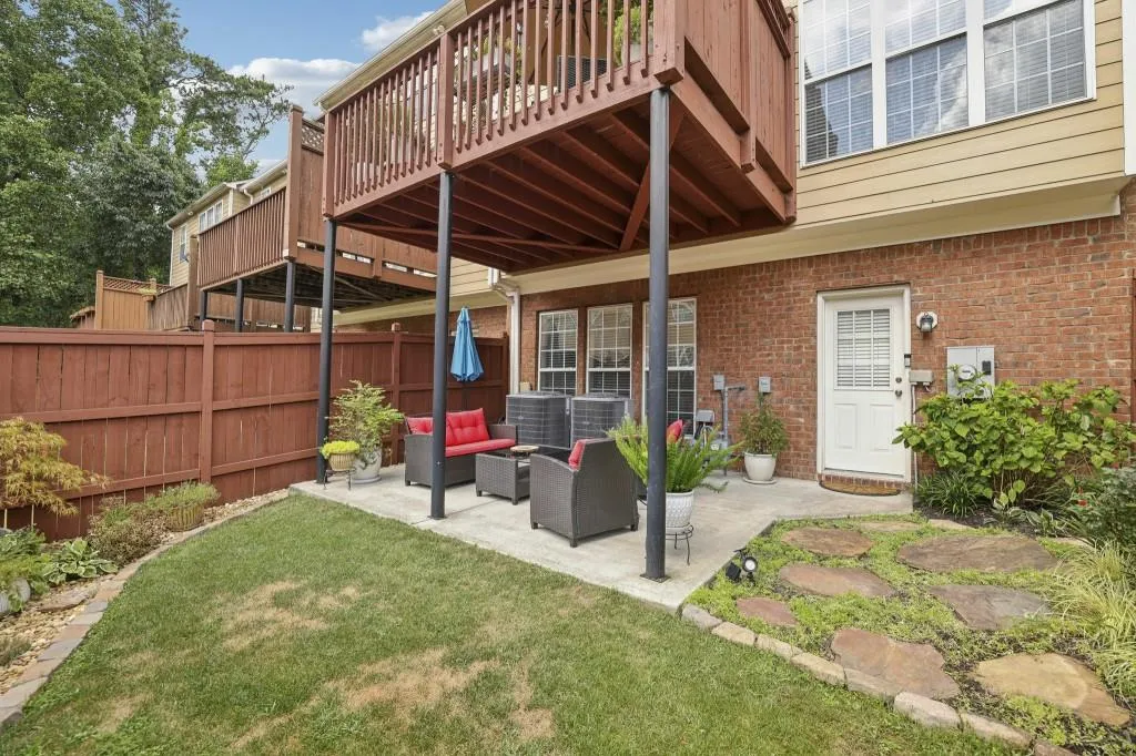 Rear Patio & Backyard
