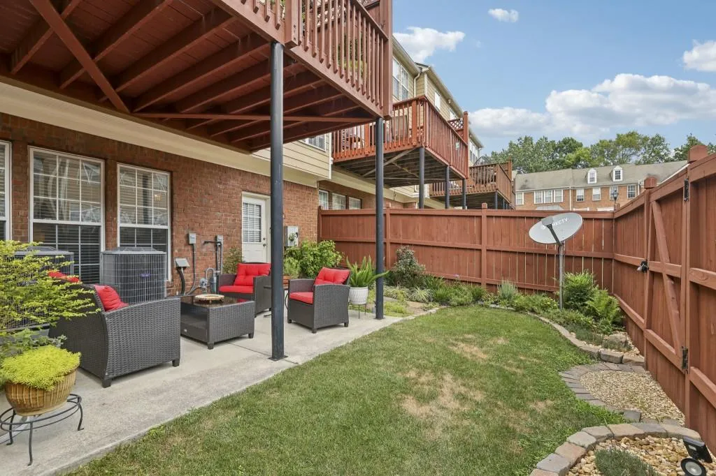 Rear Patio & Backyard
