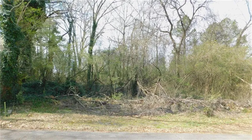 View of undeveloped land
