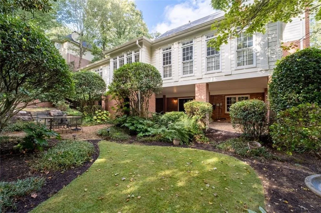 This yard is beautiful as it is or has so much potential if you want to change it