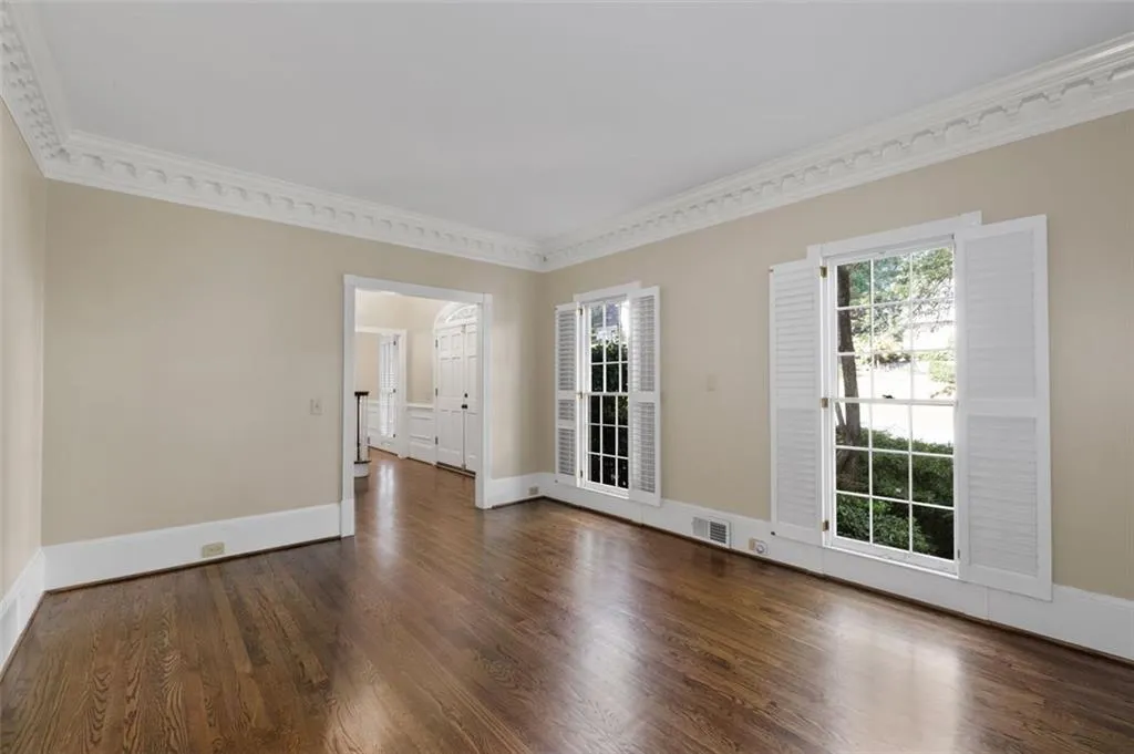 Another view of the front living room/office