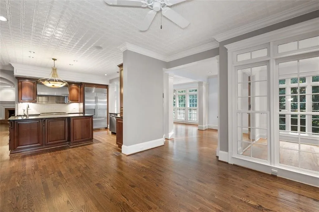 Fresh neutral paint in most rooms