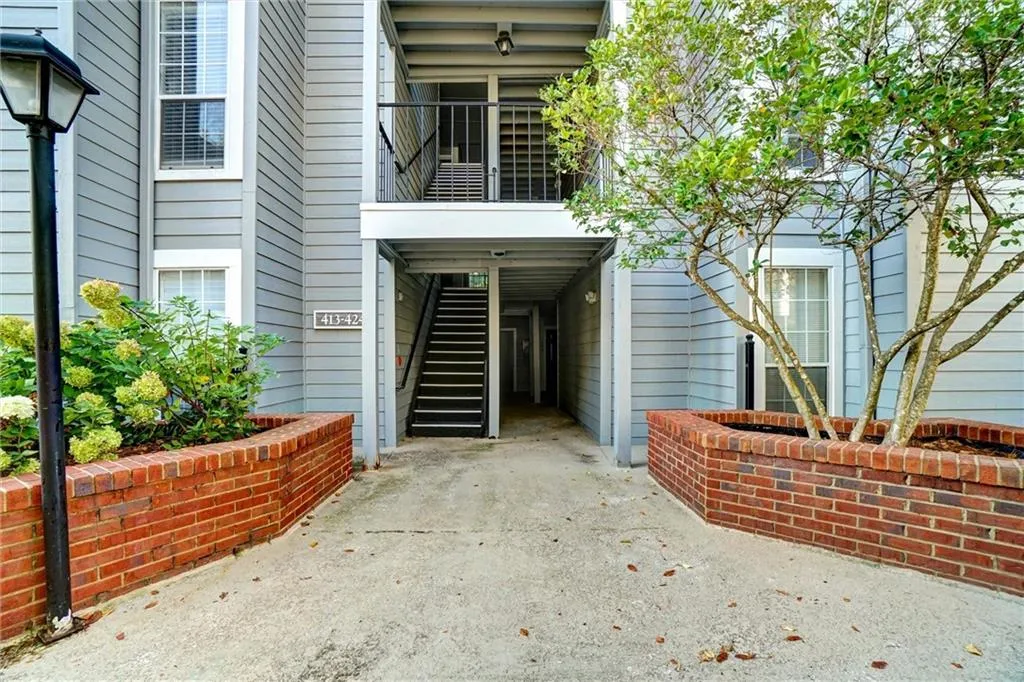 View of exterior entry
