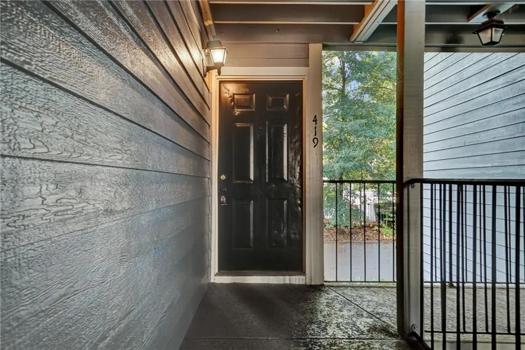 Entrance to property
