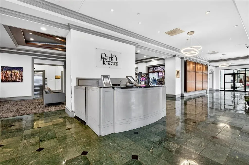 Concierge/lobby area.
