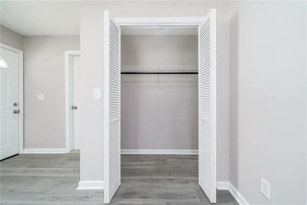 View of closet