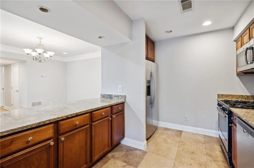 Open view to dining area