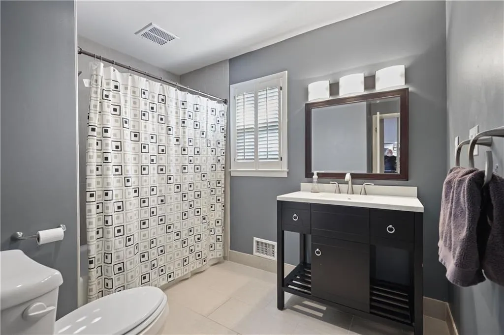 Renovated Main level full bath