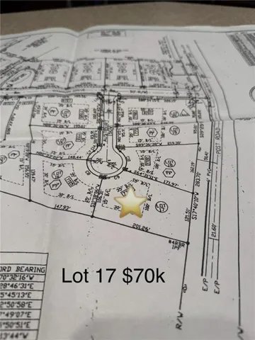 Map of parcels