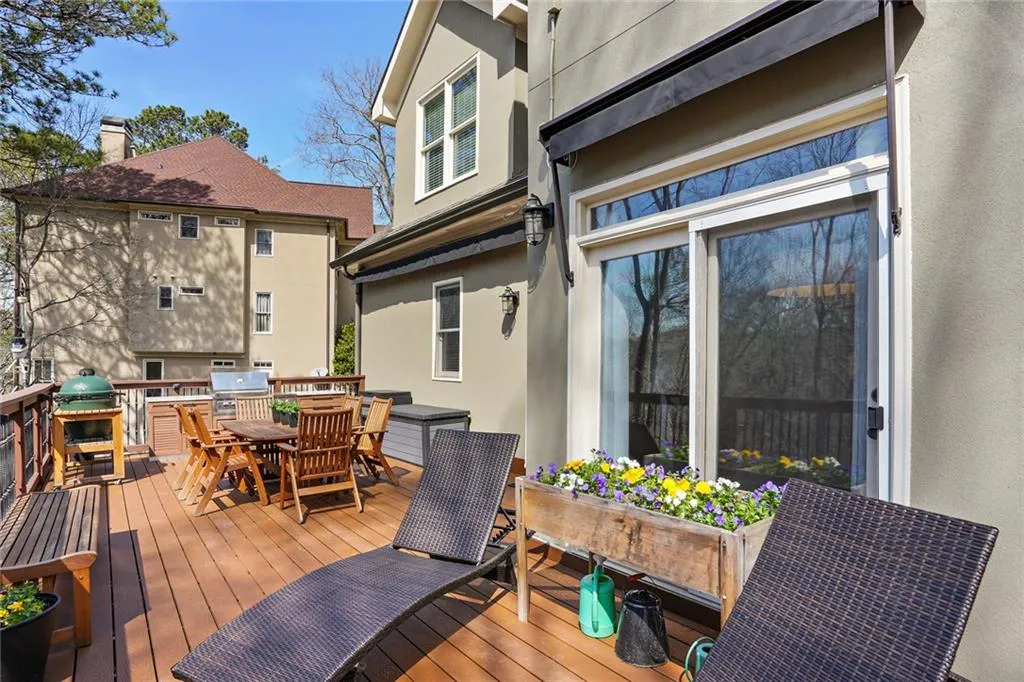 Upper Deck features new trex decking