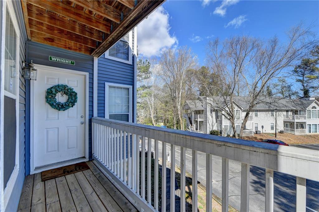 front door balcony