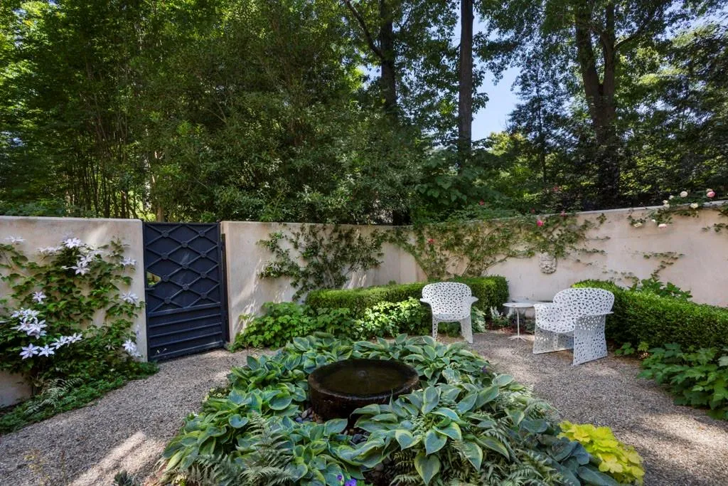 Courtyard off primary suite